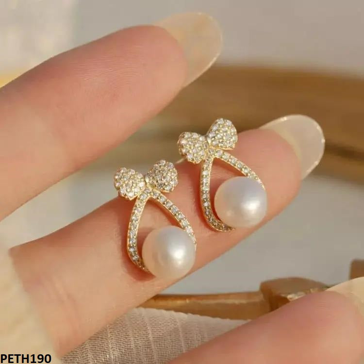 Bow Pearl Tops Pair