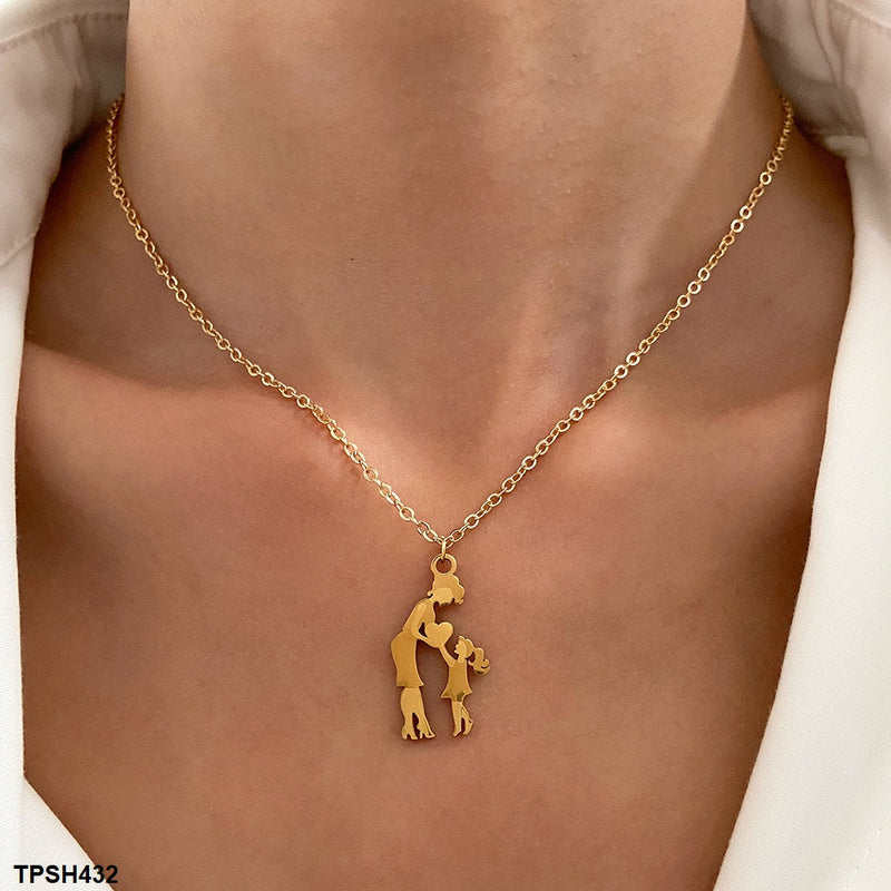 Mother Love Pendant with Chain