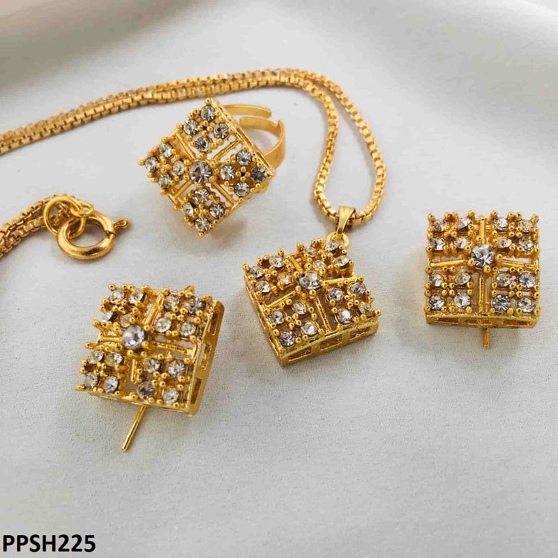 Square Pendant Set
