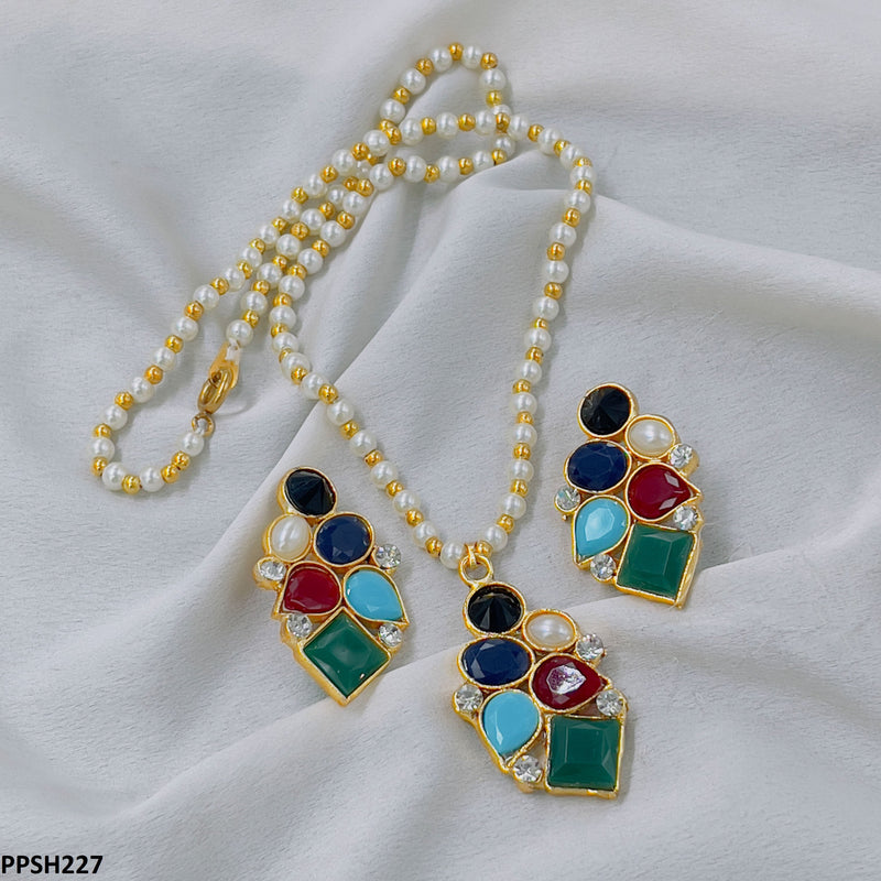Multi Tear Pendant Set