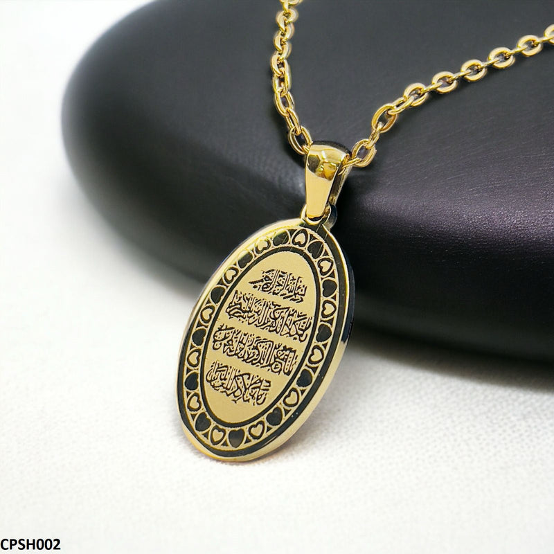 Ajx Calligraphy Pendant