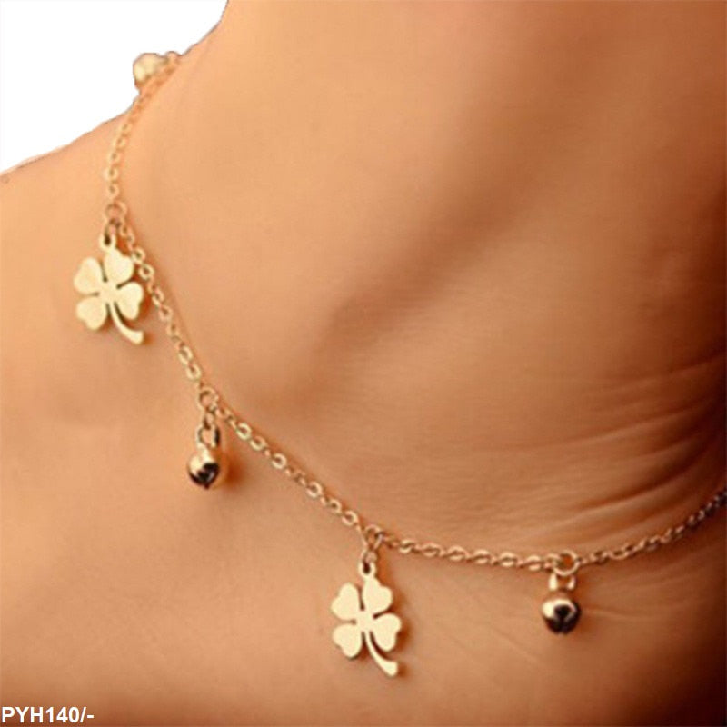 Flower Metal Beads Payal