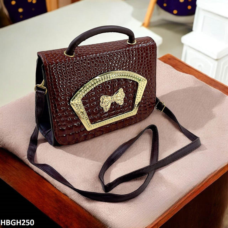 HBGH250 Cyg Crocodile Pattern Hand Bag