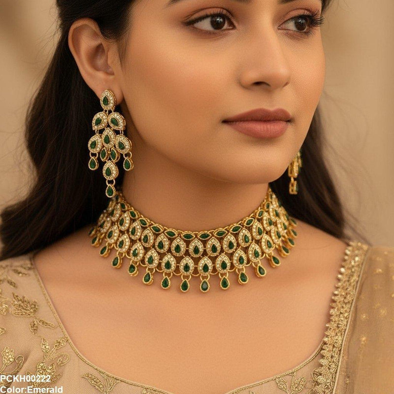 Marquise Tear Choker Set