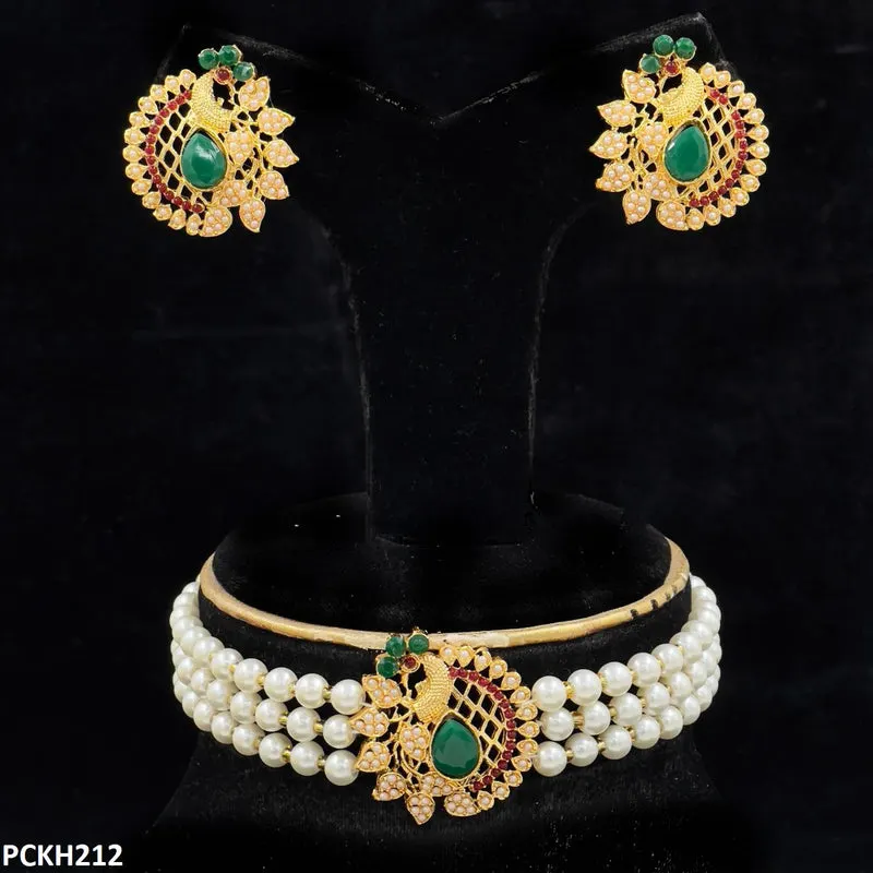 Peacock Choker Set