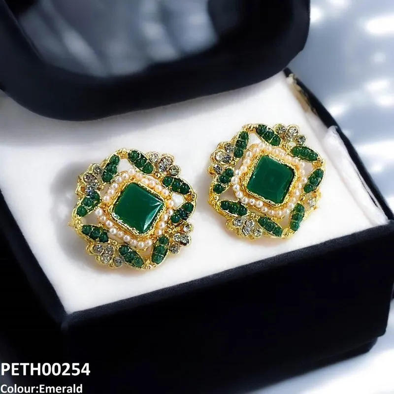Flower Square Tops Pair