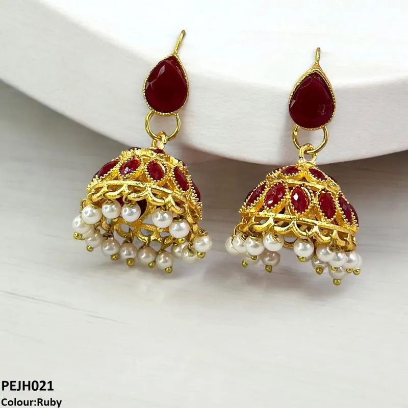 Tear Jhumki Drop Pair
