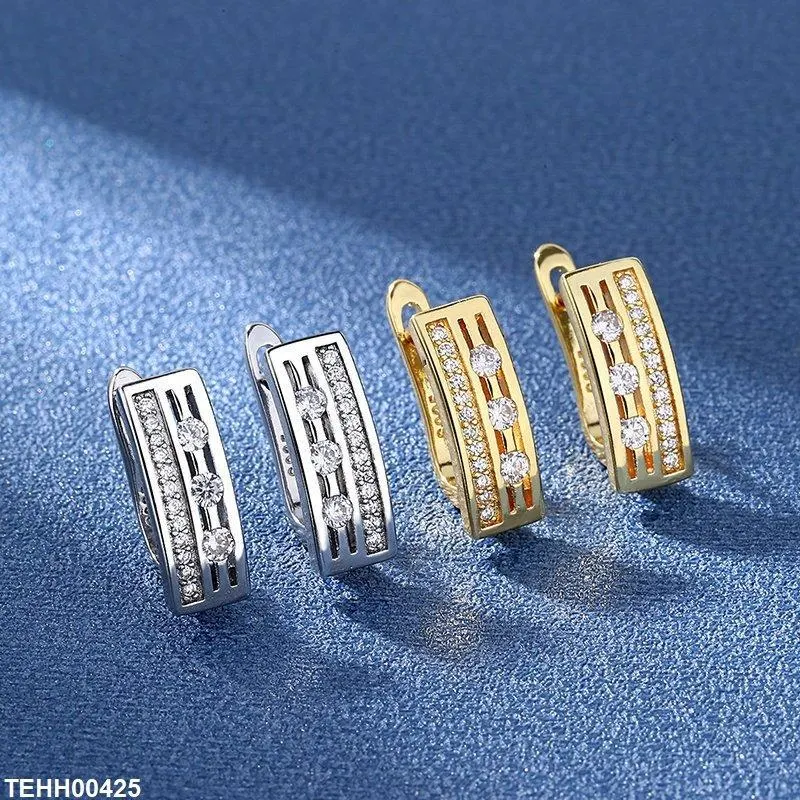 Double Stick Hoops Pair