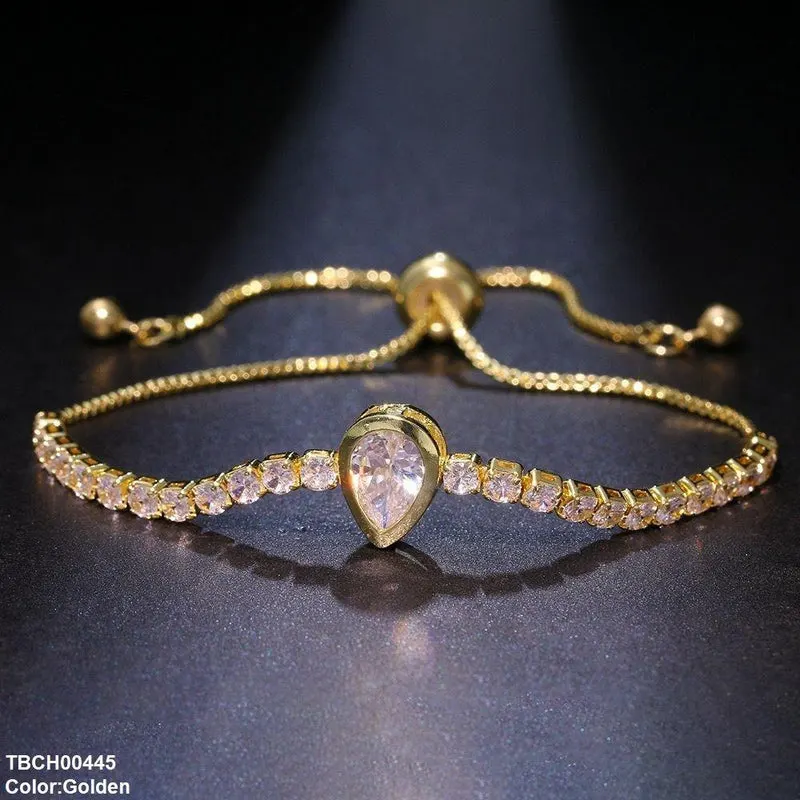 Tear Stone Hand Bracelet