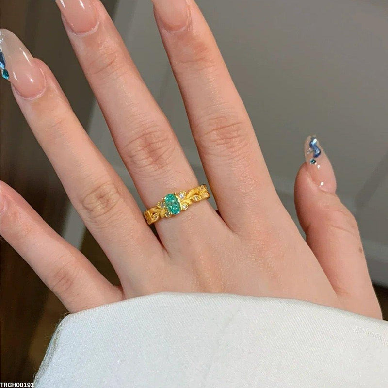 Oval Stone Adjustable Ring
