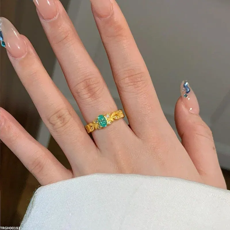 Oval Stone Adjustable Ring