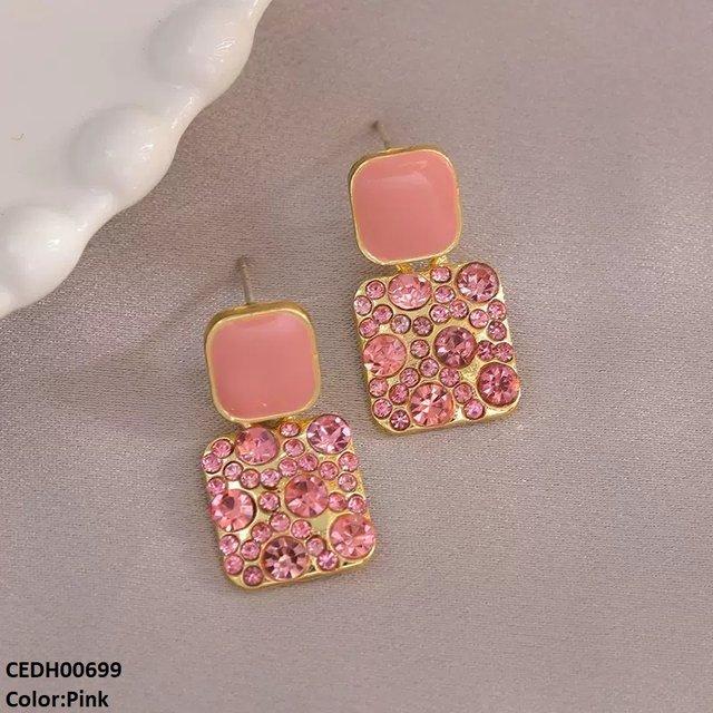 Square Drop Earrings
