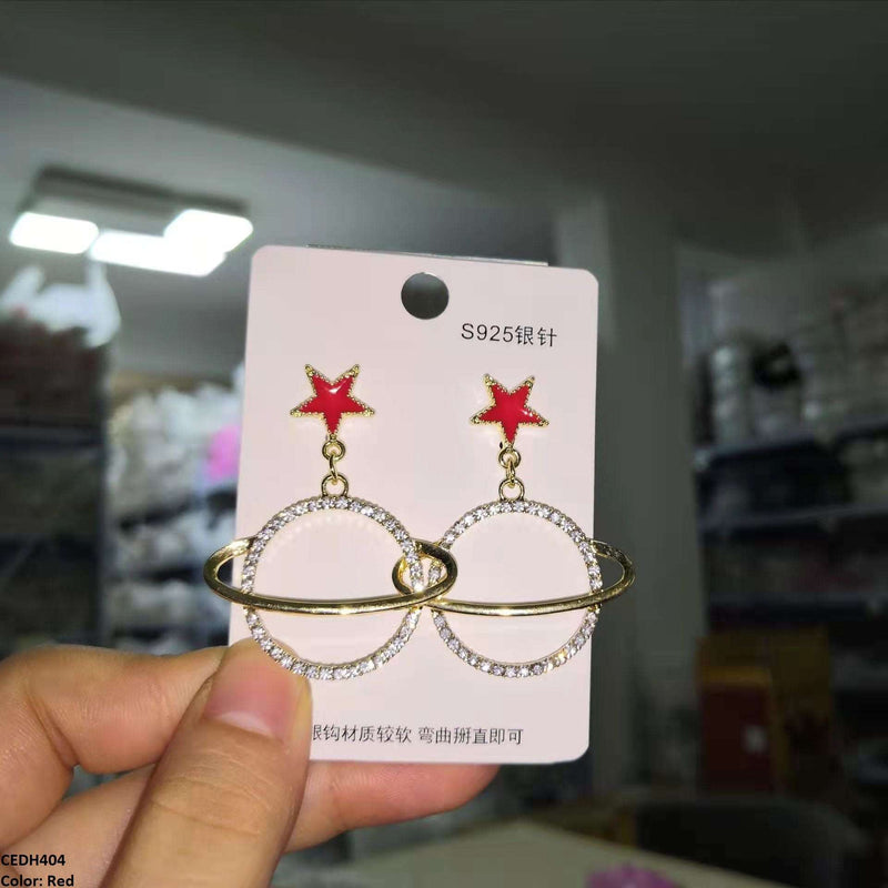 Yhc Star Galaxy Drop Earrings Pair