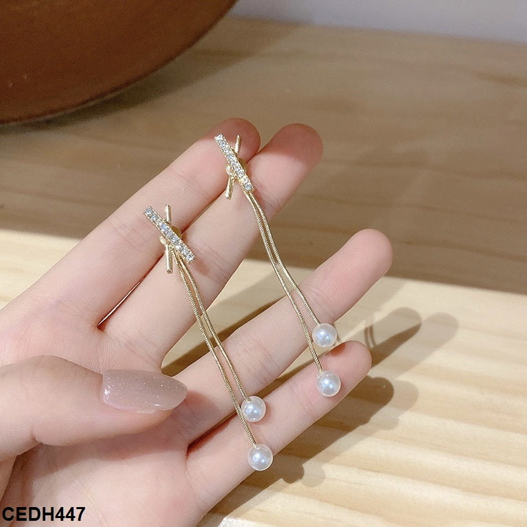 X-Pearl Ear Drop Pair