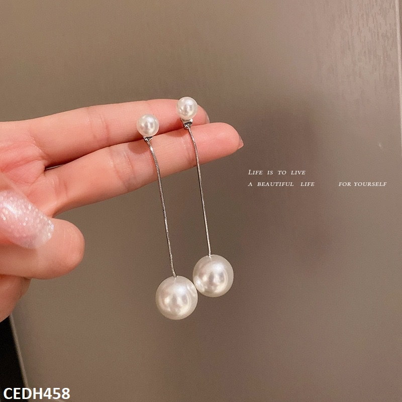 Pearl Drop Earrings Pair