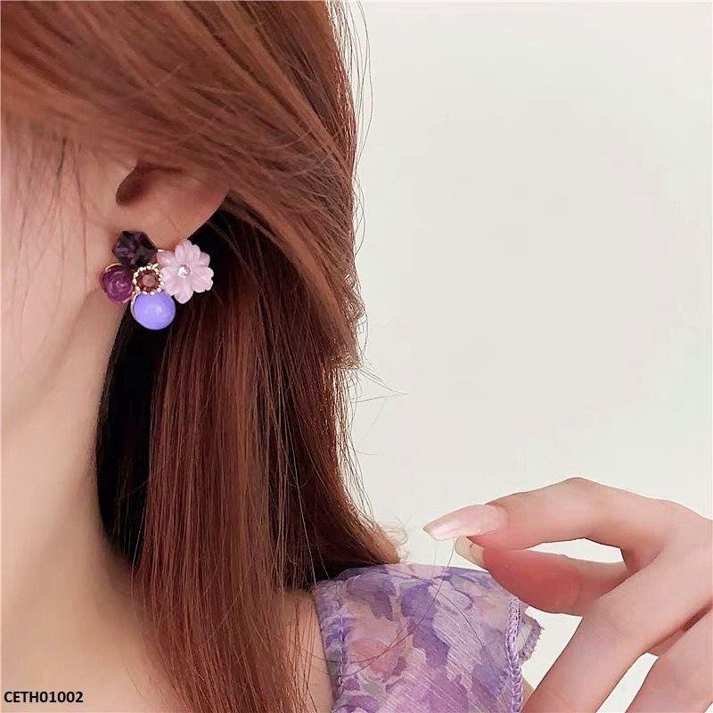 Square Ball Flower Tops Pair
