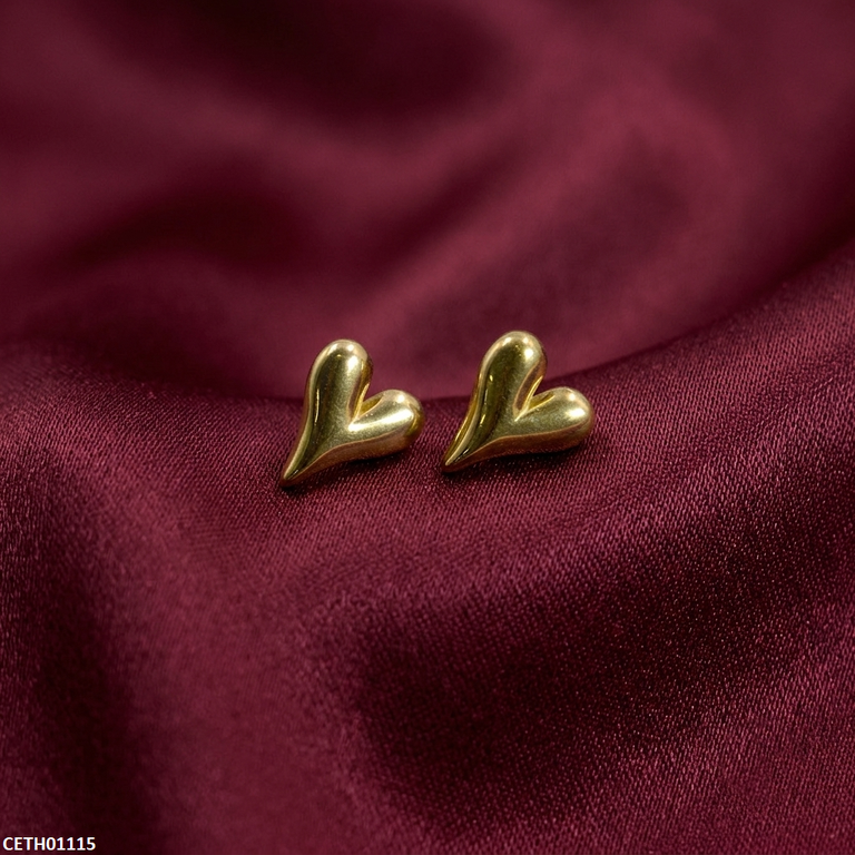 Stainless Steel Heart Tops