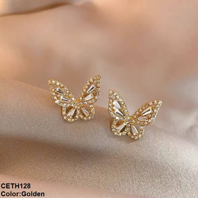 Butterfly Stud Tops Pair