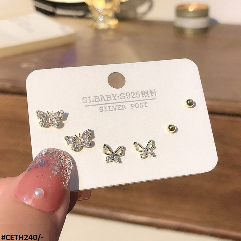 Trendy Butterfly 3 Tops Pair