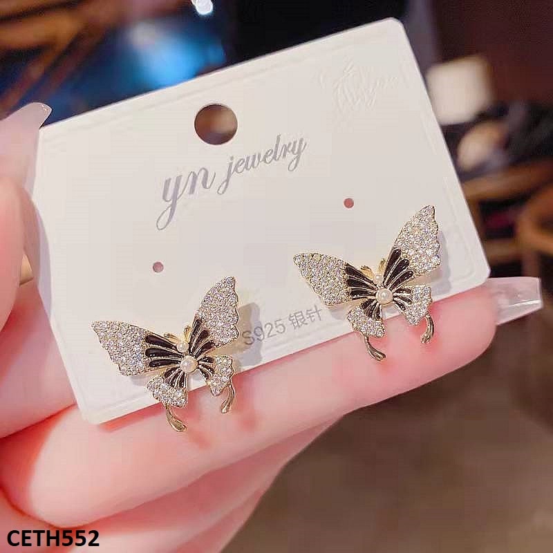 Butterfly Stud Tops Pair
