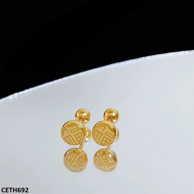 Round Roman Tops Pair