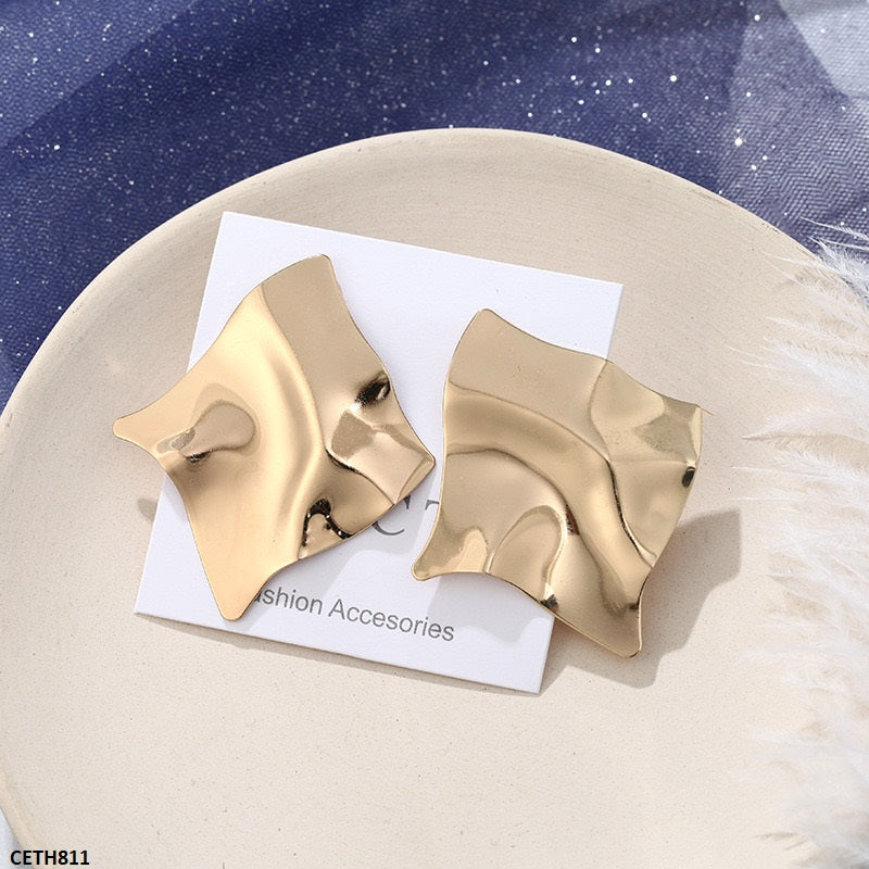 Jmn Plain Copper Square Tops Pair