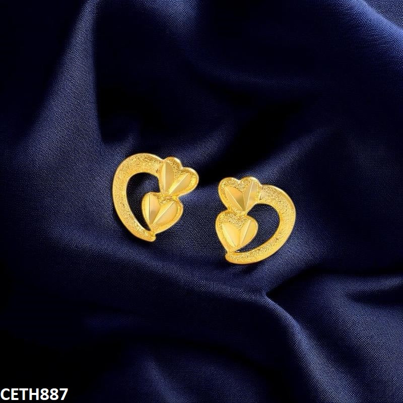 Xup Double Heart Tops Pair