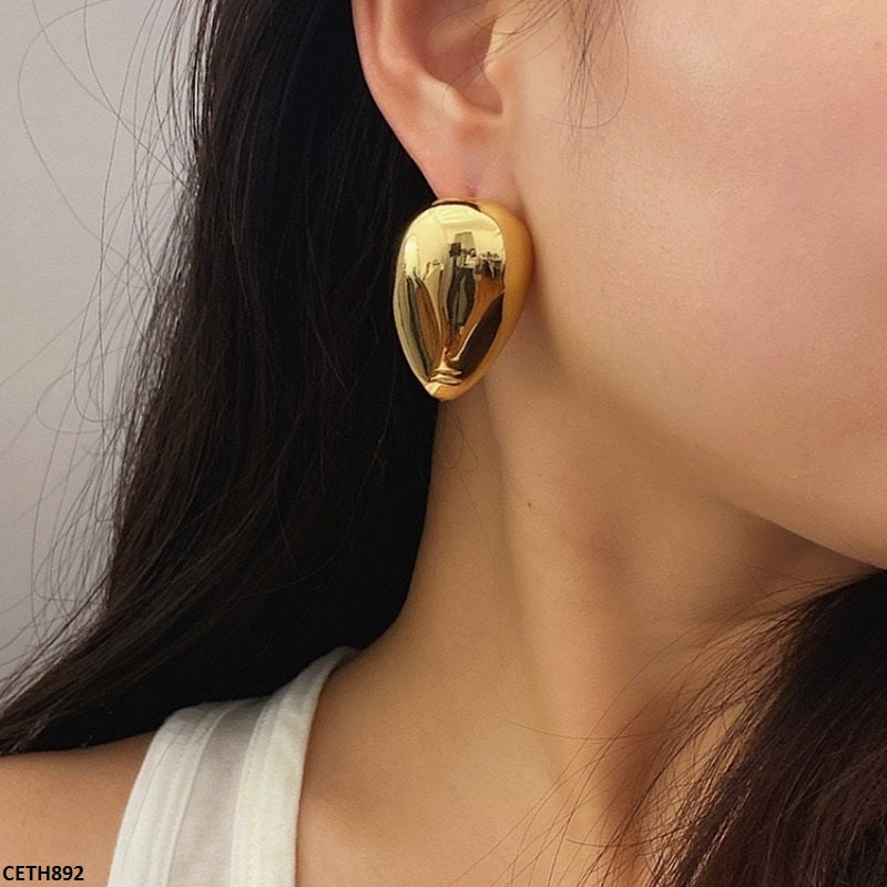 Zcd Plain Gold Tops Pair