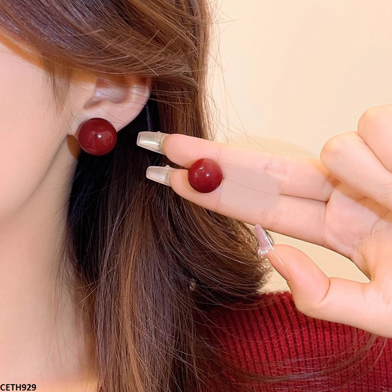 Round Boll Tops Pair