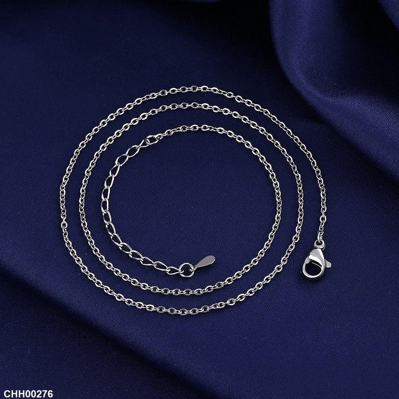 Plain Silver Chain 16 Inch
