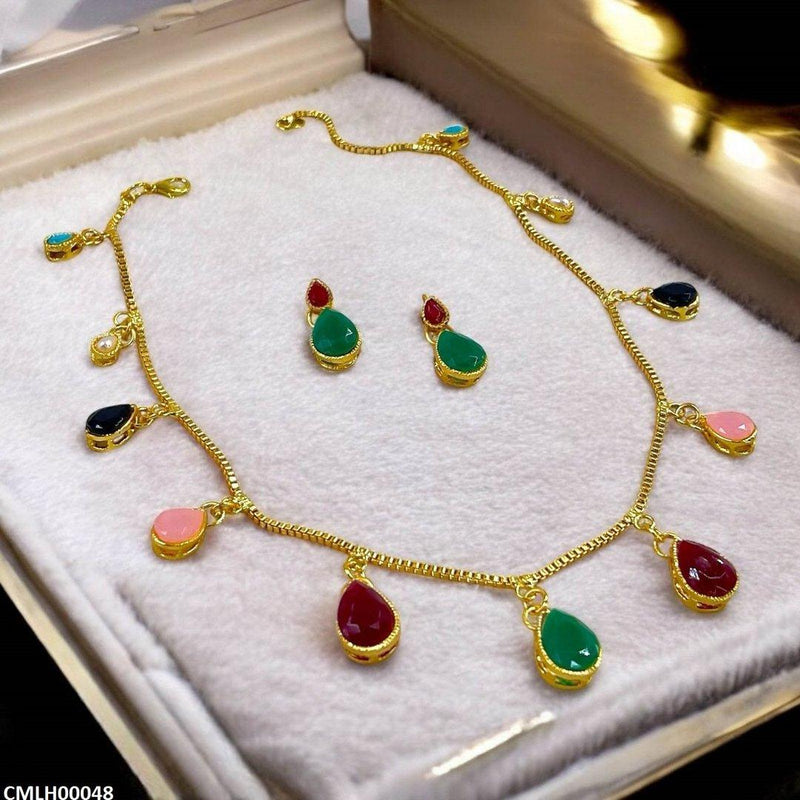 Tear Drops Mala Set