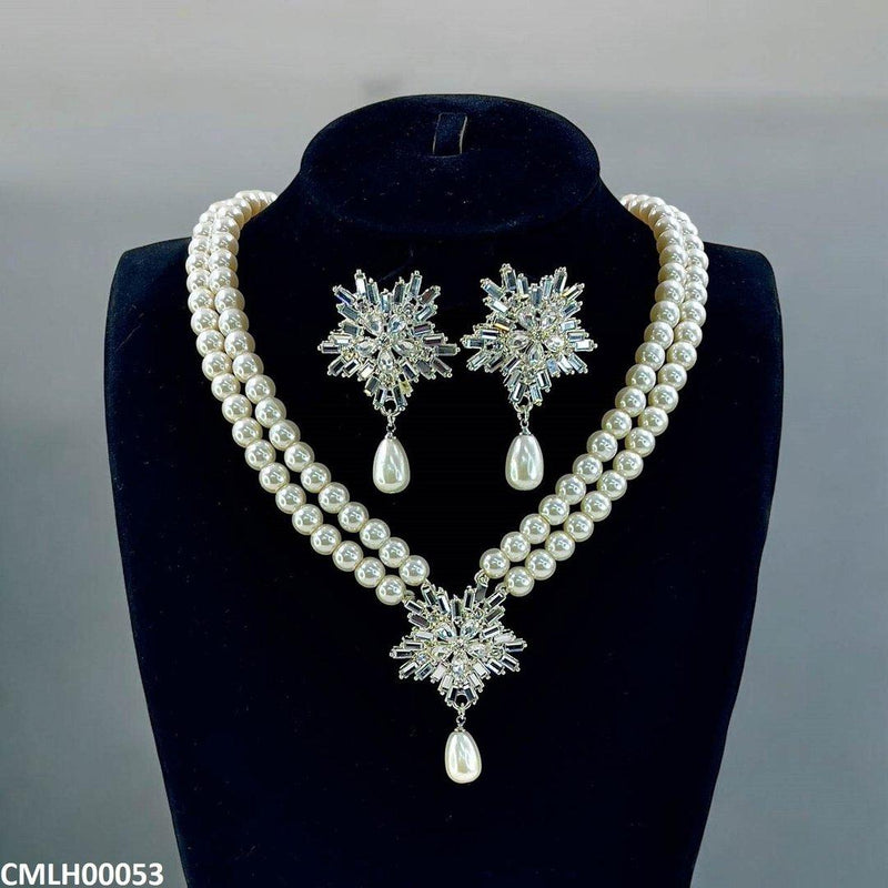 Tear Flower Pearl Mala
