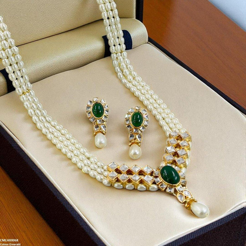 Oval Pear Drop Mala Set