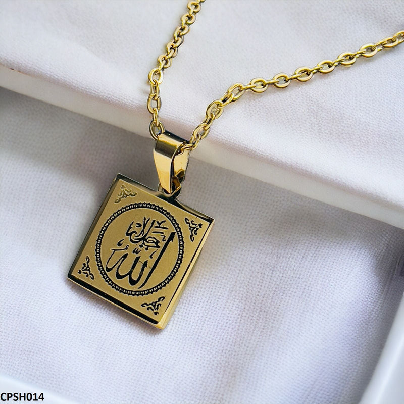 Ajx Calligraphy Allah Pendant