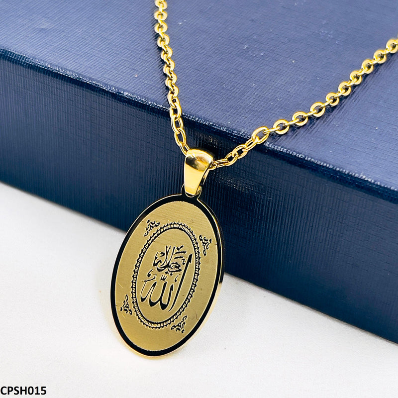 Ajx Calligraphy Allah Pendant