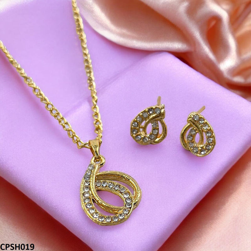 Double 6 Twisted Pendant Set