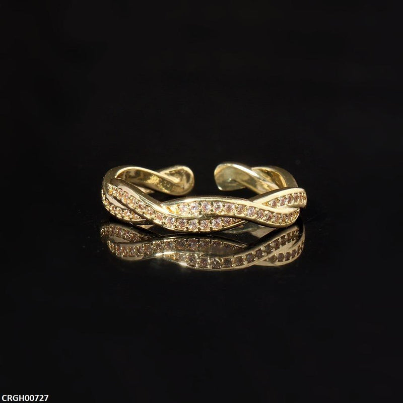 Double Leayerd Ring Adjustable