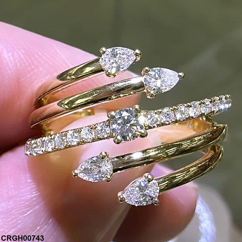 Tear Round Ring