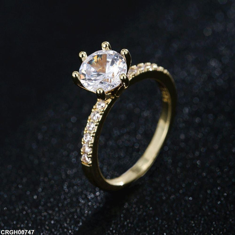 Round Stone Ring