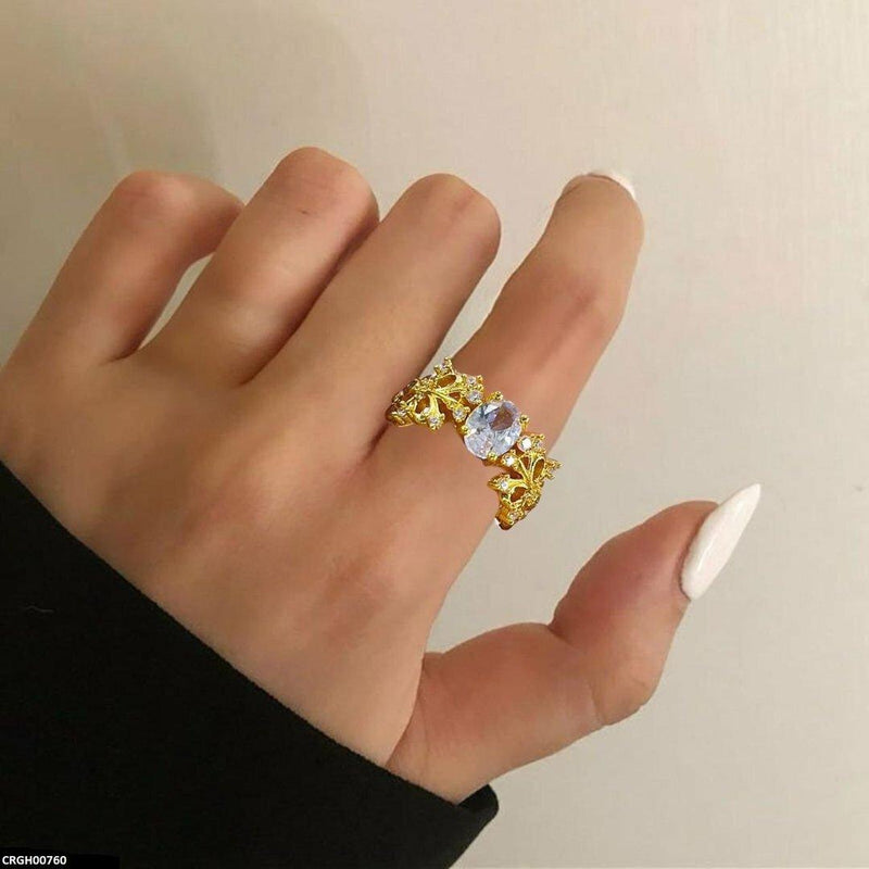 Imp Oval Stone Ring