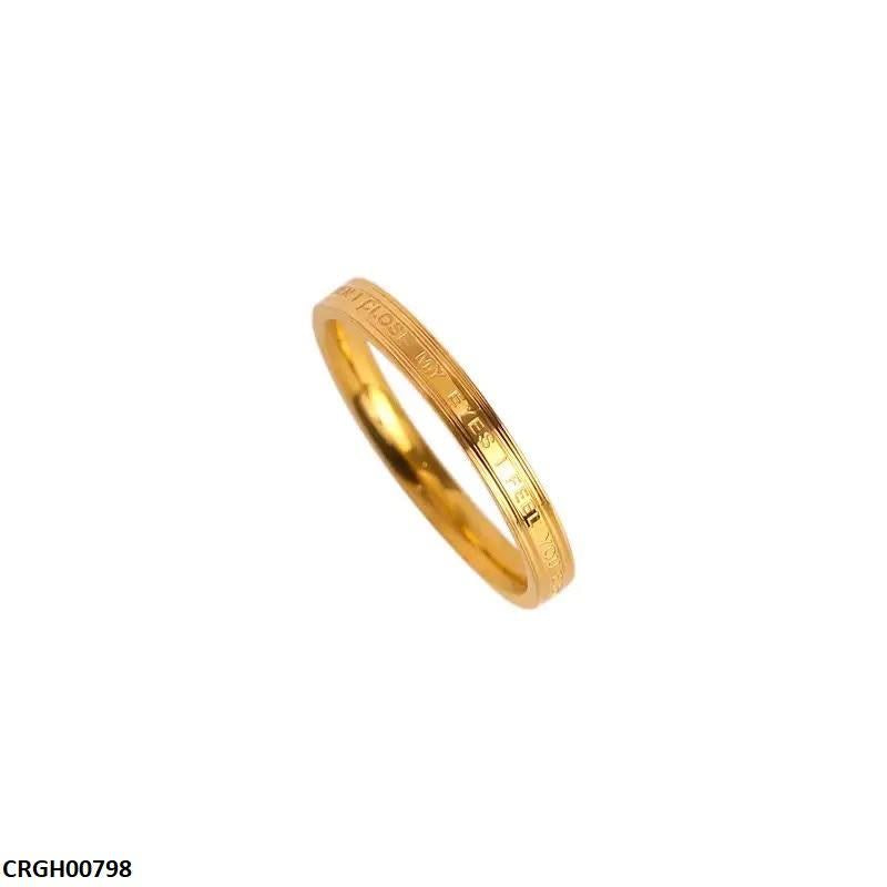 Embossed Inscription Ring