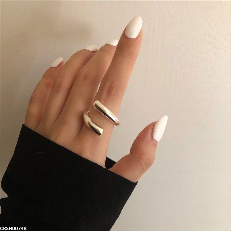 Wrap Silver Ring Adjustable