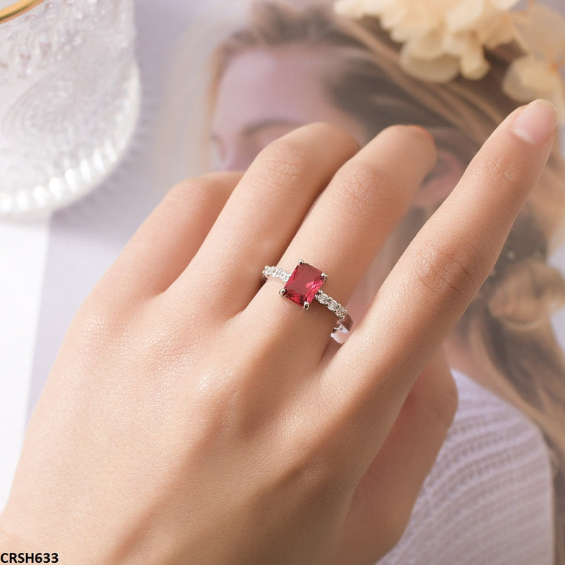 Imp Adjustable Rectangle Ring