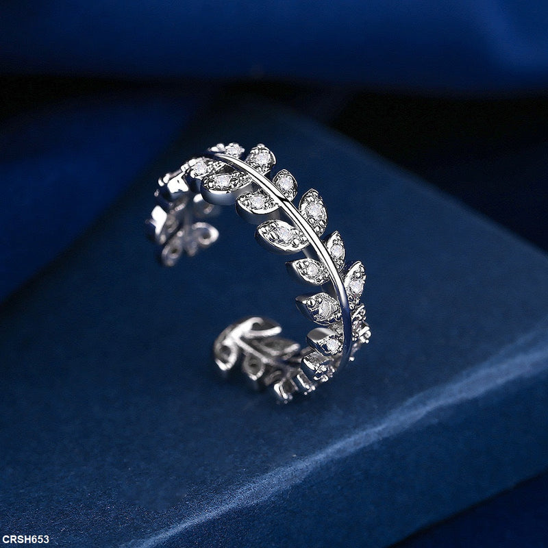 Leaf Layered Ring Adjustable