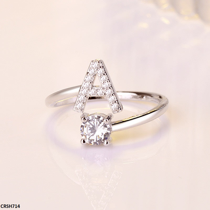 A Alphabet Ring Adjustable