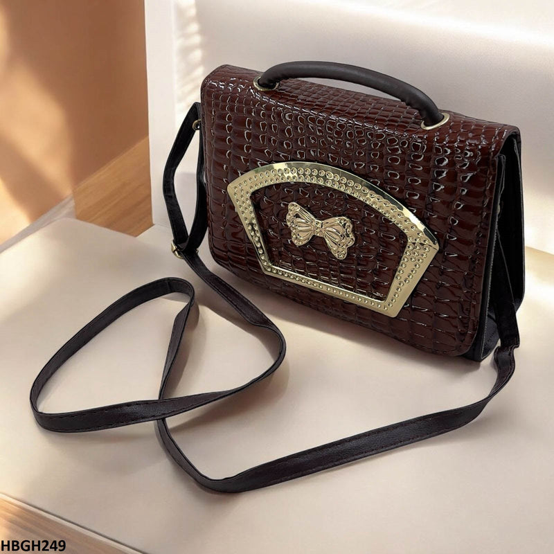 HBGH249 Cyg Crocodile Pattern Hand Bag