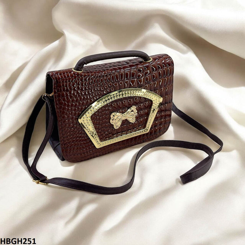 HBGH251 Cyg Crocodile Pattern Hand Bag