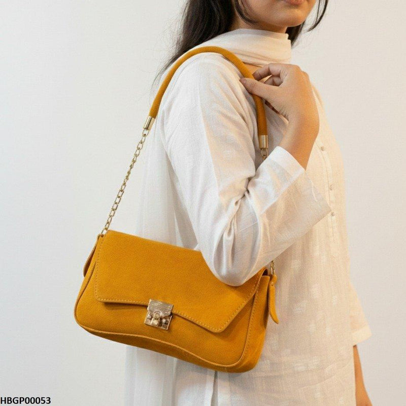 Curved Armpit Ladies Handbag