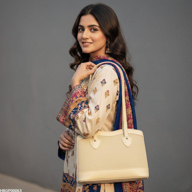 Wheat Beige Weave Tote