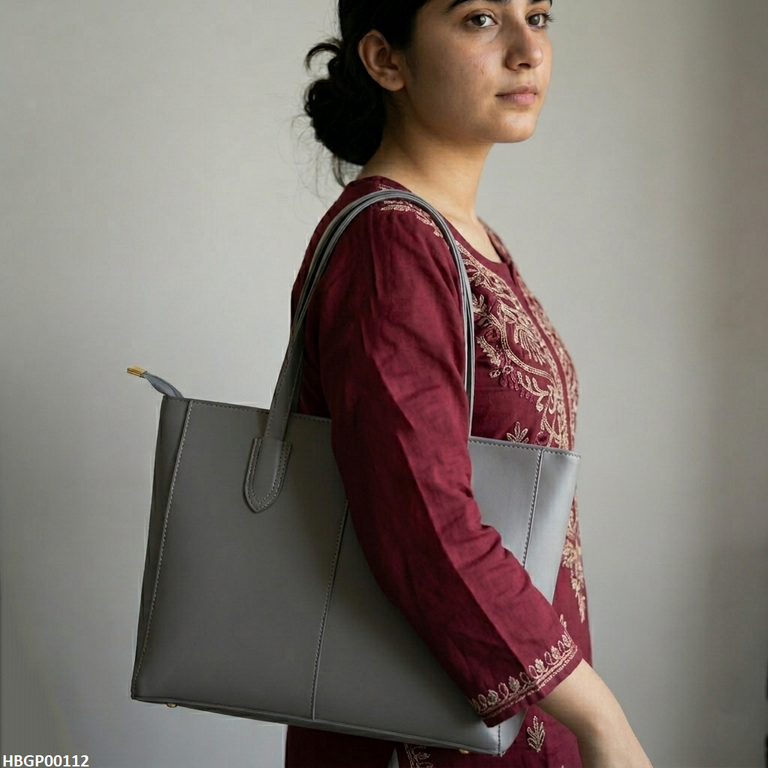 Serene Everyday Tote Bag - Grey